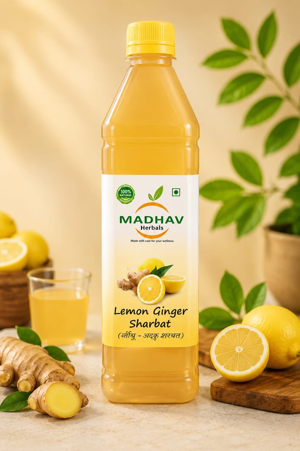 Lemon Ginger Sharbat