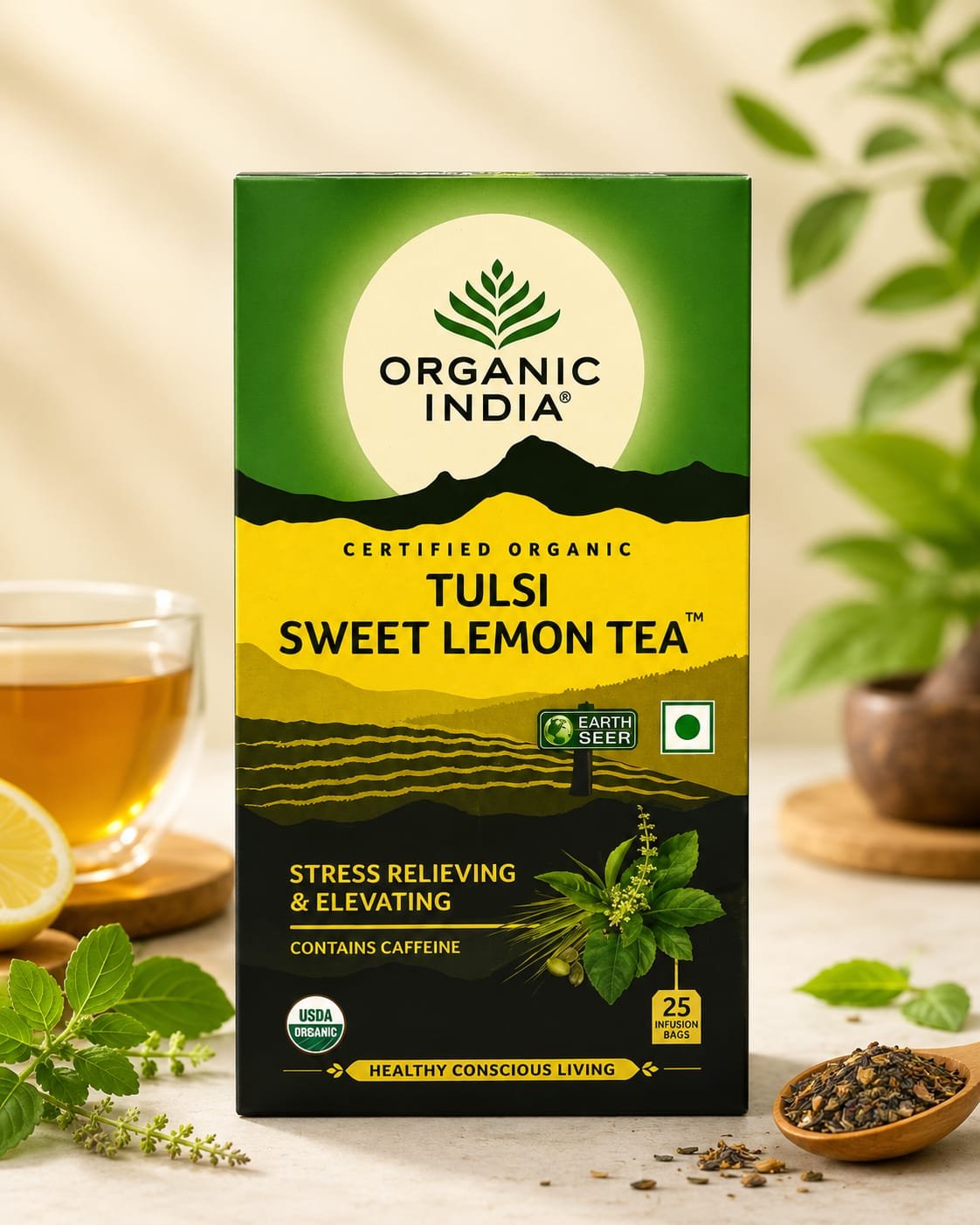 Tulsi Sweet Lemon Tea
