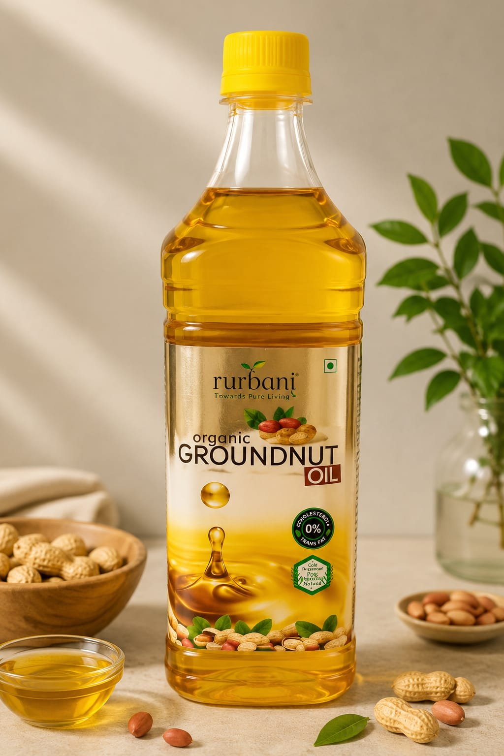 Organic Groundnut Oil
