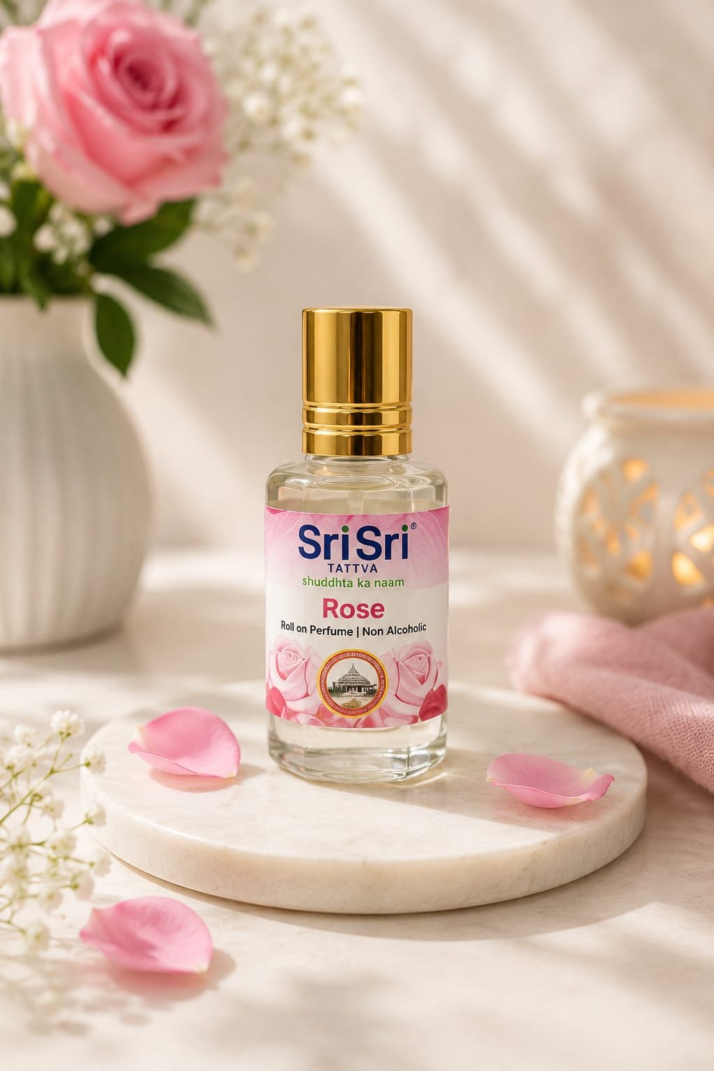 Rose Roll On Perfume by SriSri