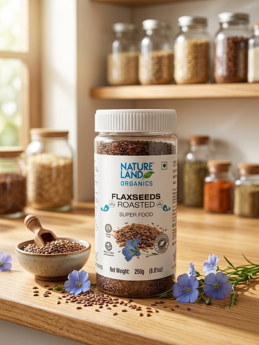Flaxseeds Roasted