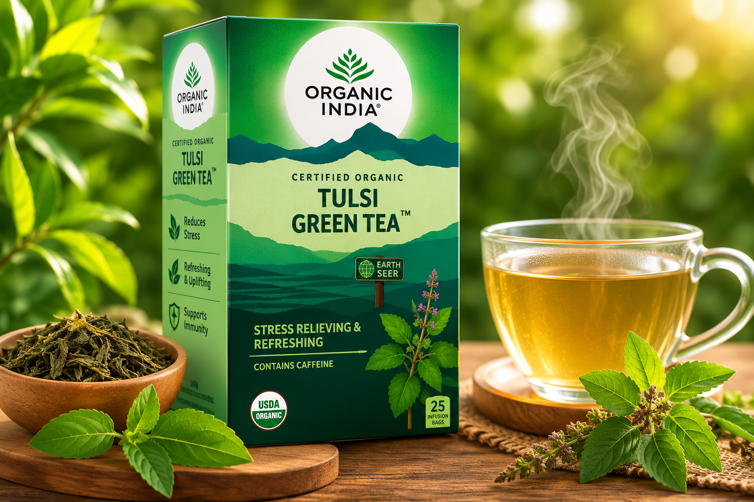 Tulsi Green Tea Jasmine