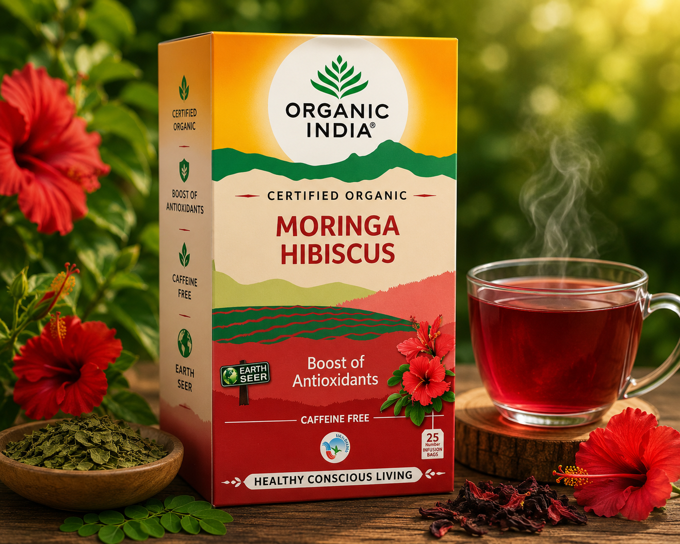 Moringa Hibiscus by Organic