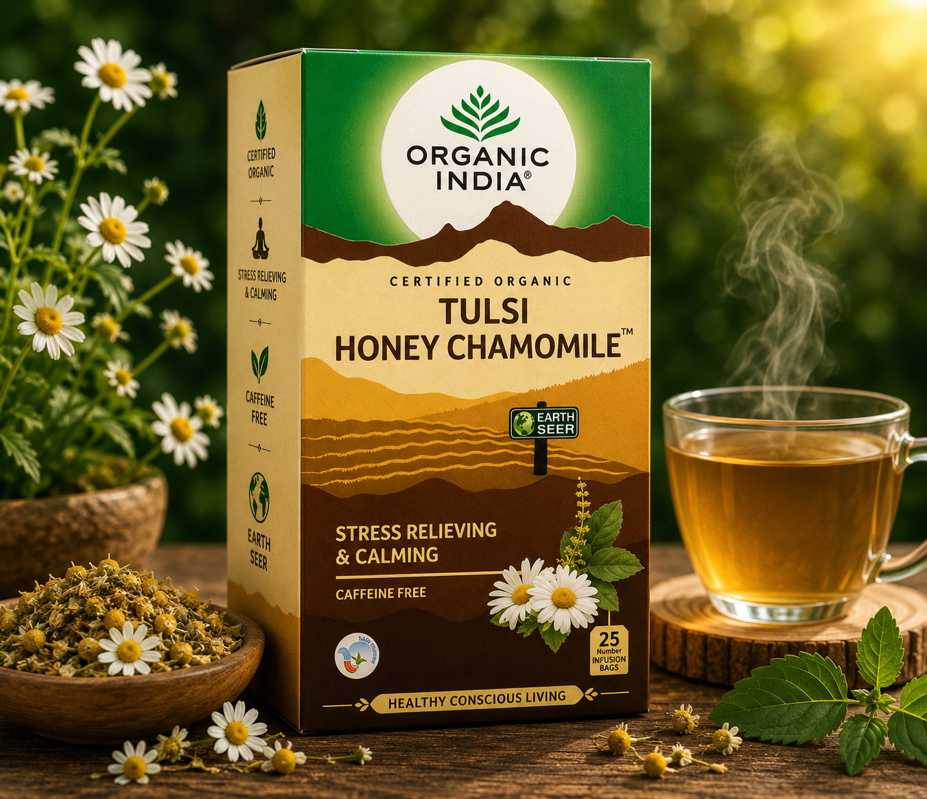 Tulsi Honey Chamomile Tea
