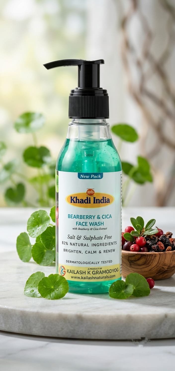 Bearberry and Cica Face Wash