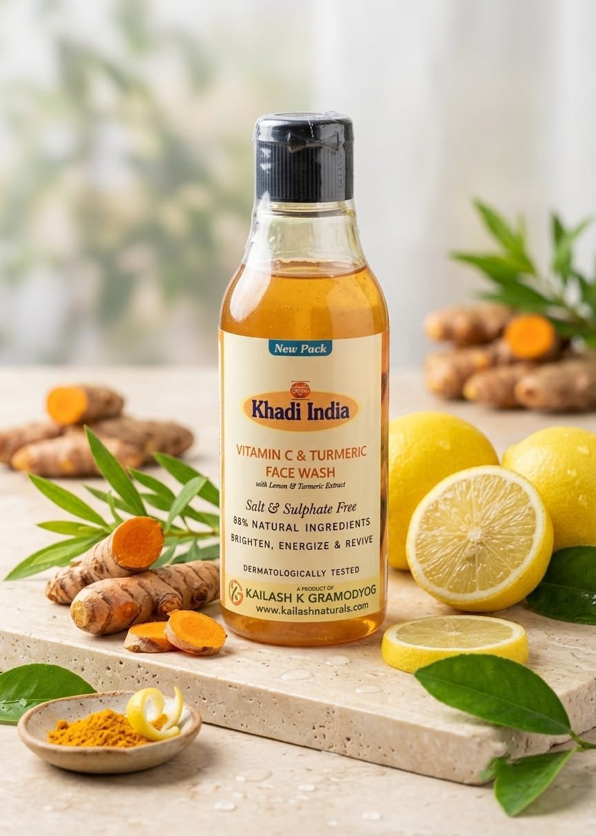 Vitamin C and Turmeric Face Wash