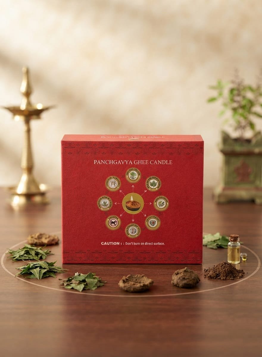 Panchgavya Ghee Candle
