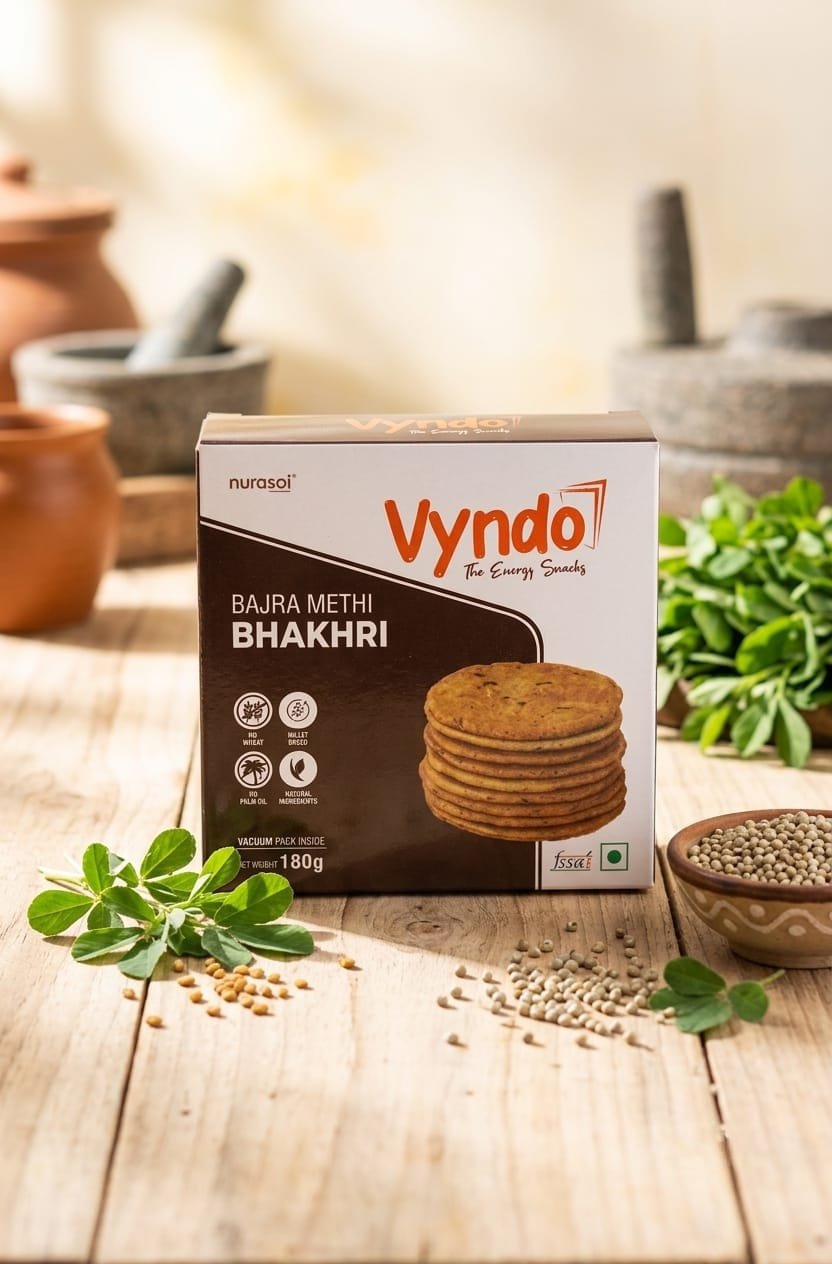 Bajra Methi Bhakhri