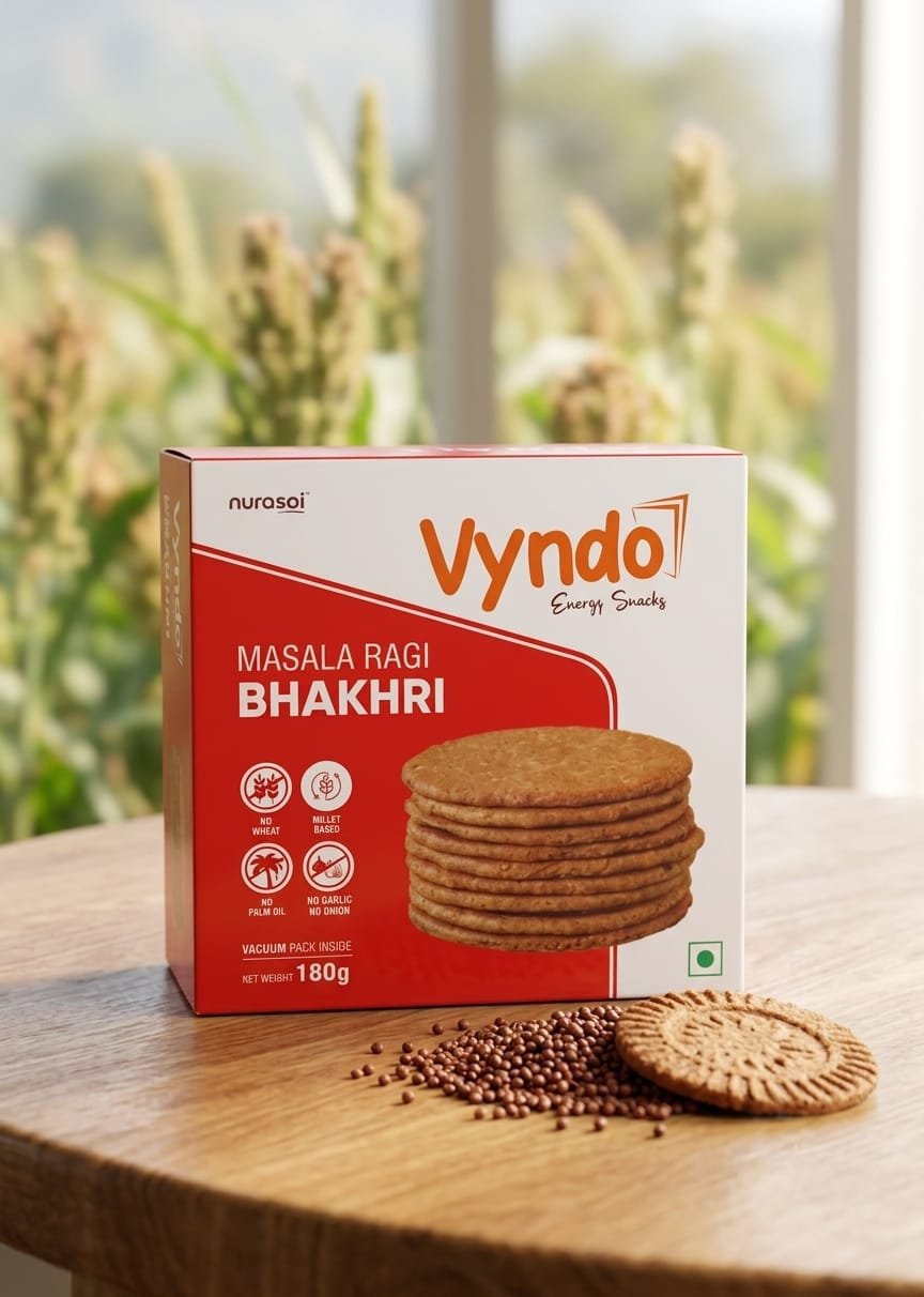 Masala Ragi Bhakhri