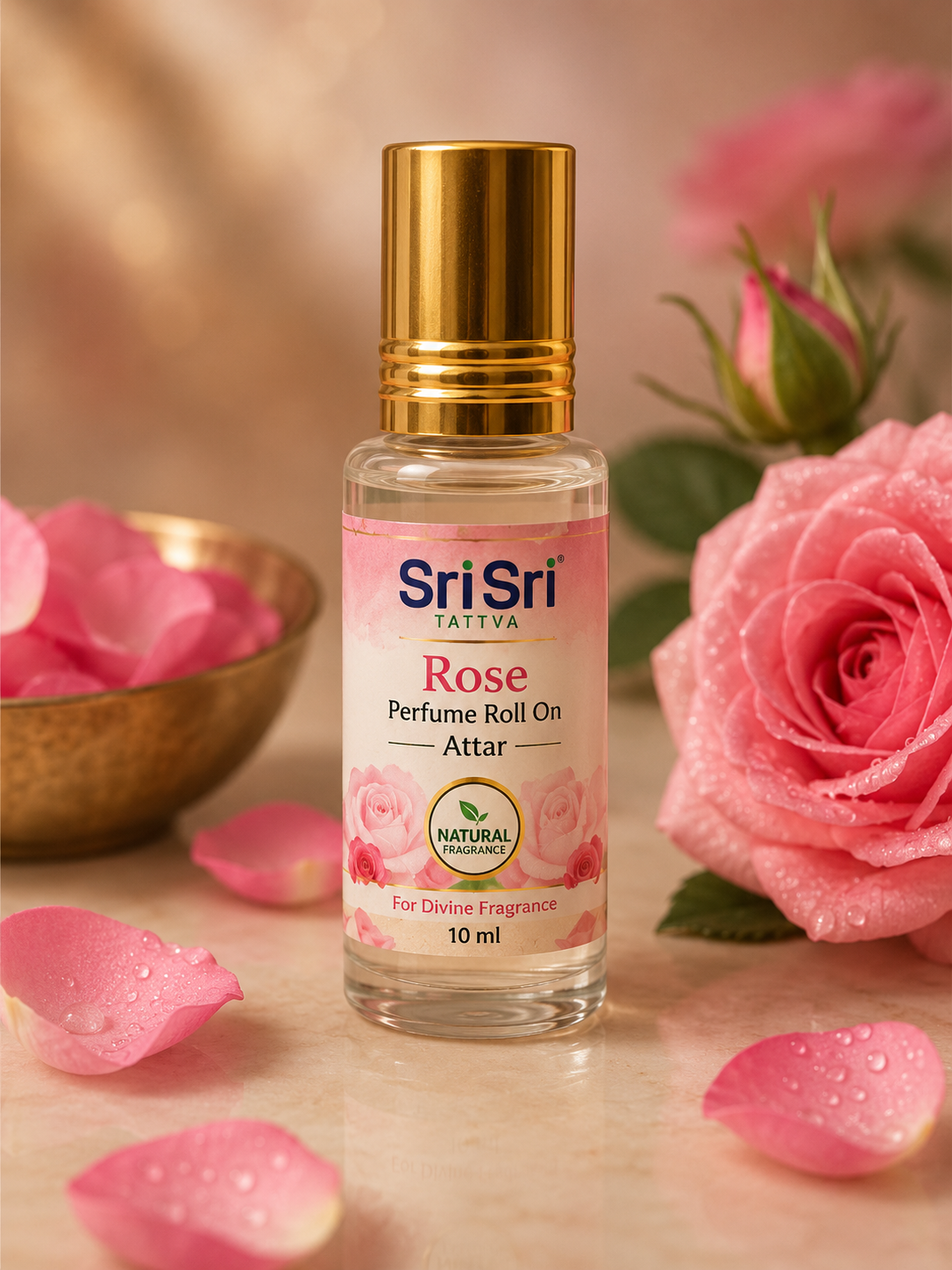Rose Roll On Perfume by SriSri