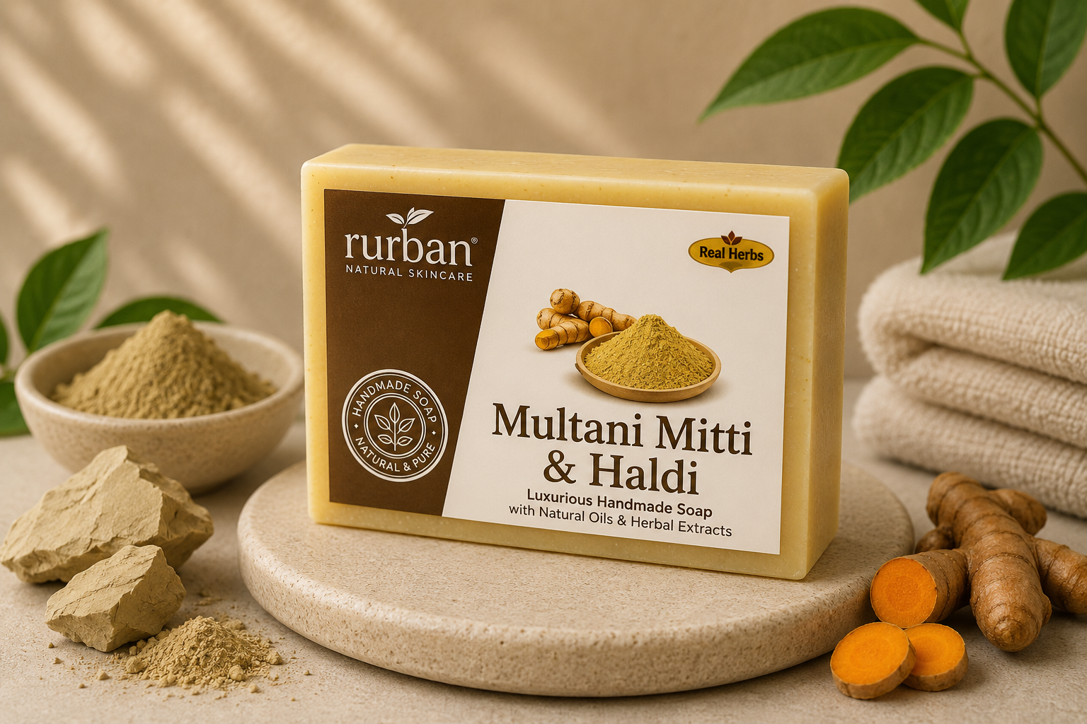 Rurban Multani Mitti &amp; Haldi