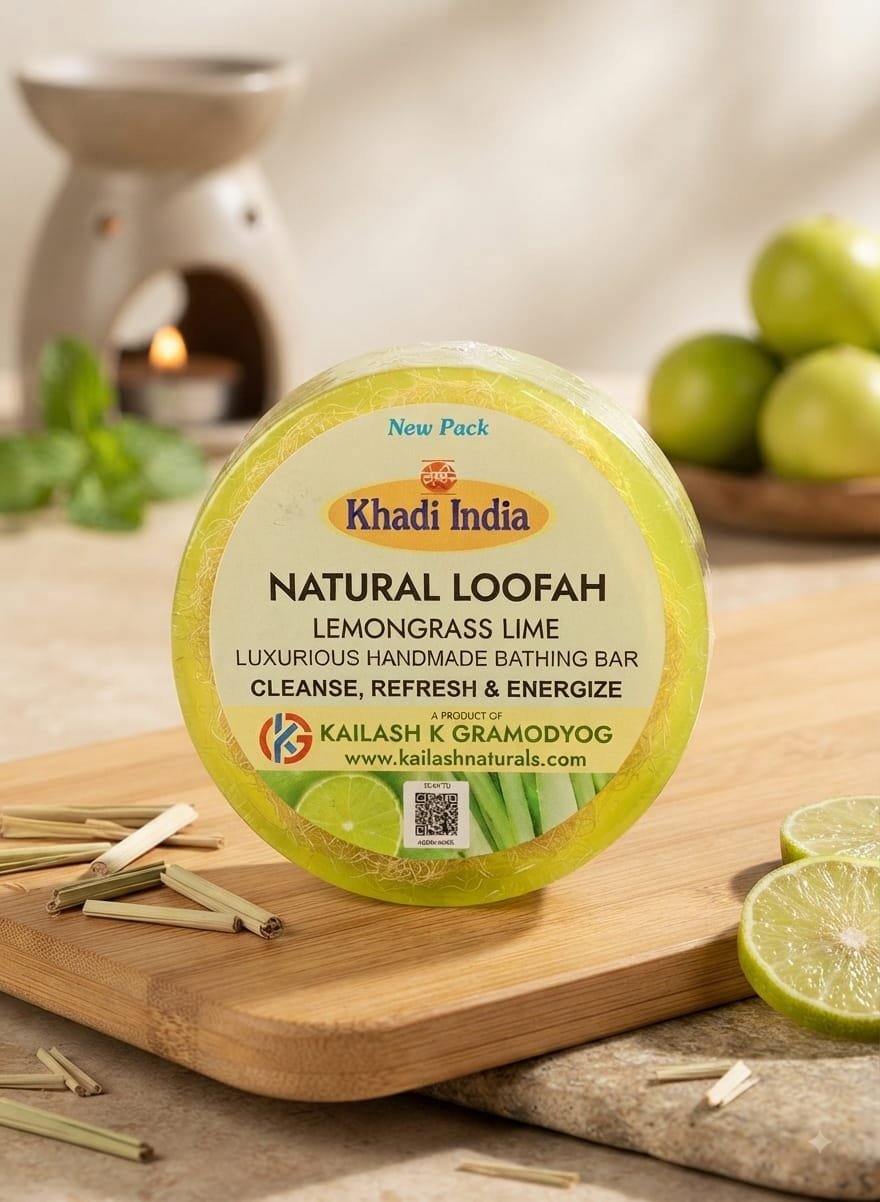 Khadi Natural Loofah Lemongrass