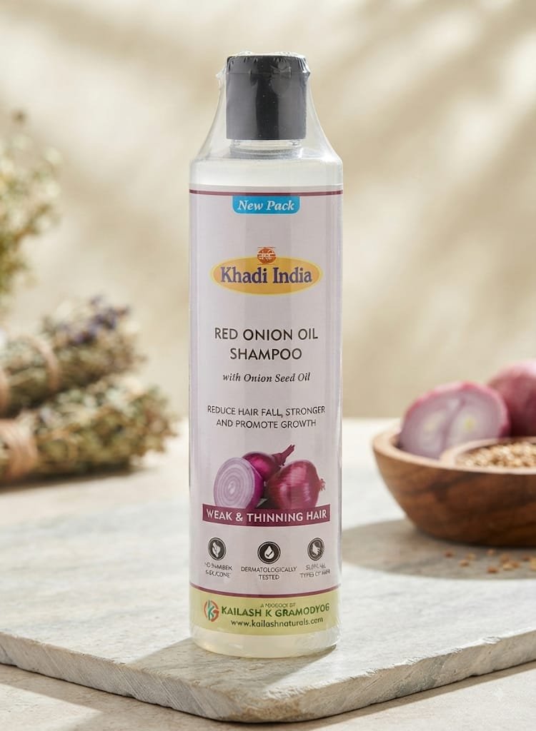 Red Onion oil shampoo